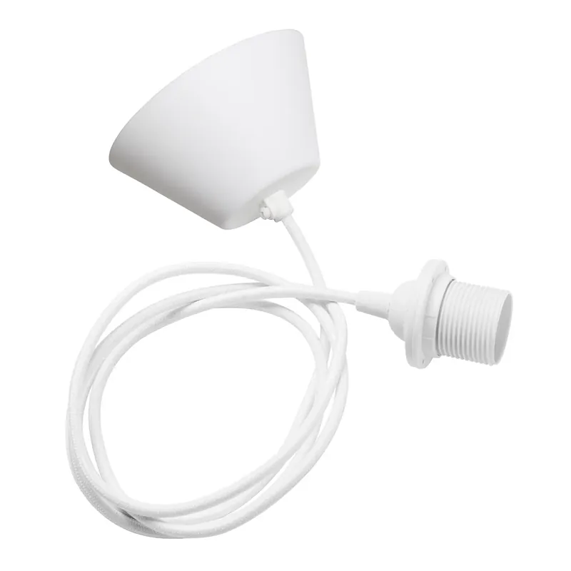 Watt & Veke ceiling suspension textile, white Viral