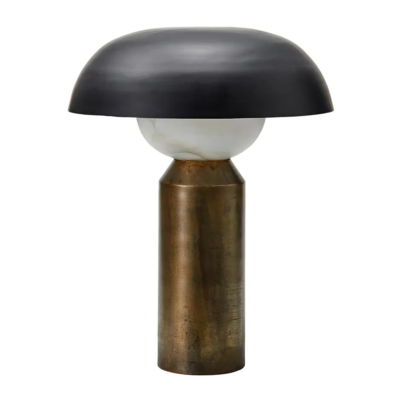 Big fellow table lamp 55 cm, Antique brass Fresh Stock