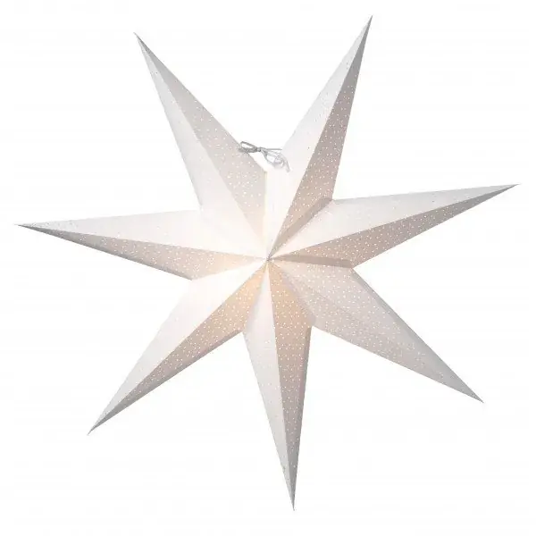 One Day Deal Aino Slim christmas star white, 44 cm