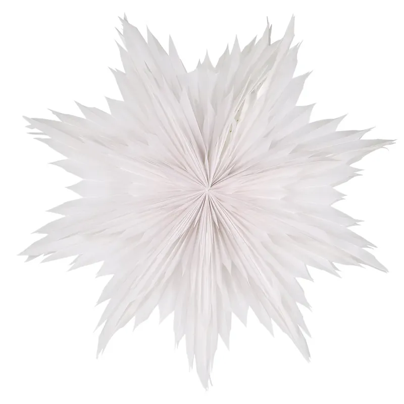 Warranty Included Oslo Christmas star Ø80 cm, white