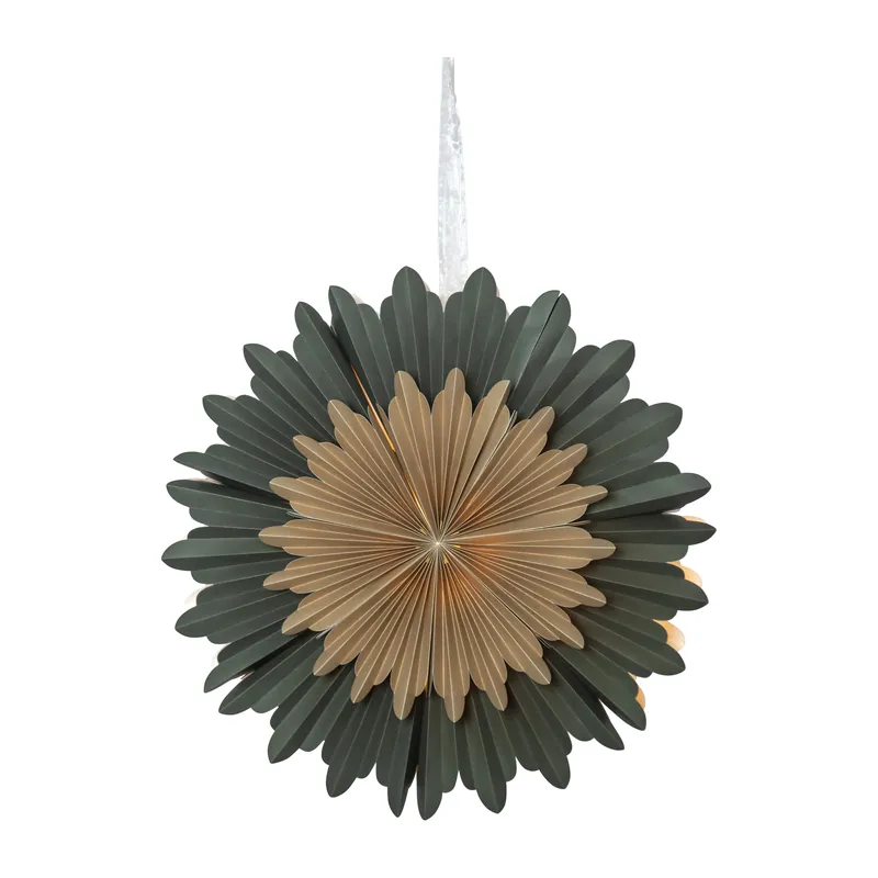 Free Returns Crystal advent star Ø55 cm, Green