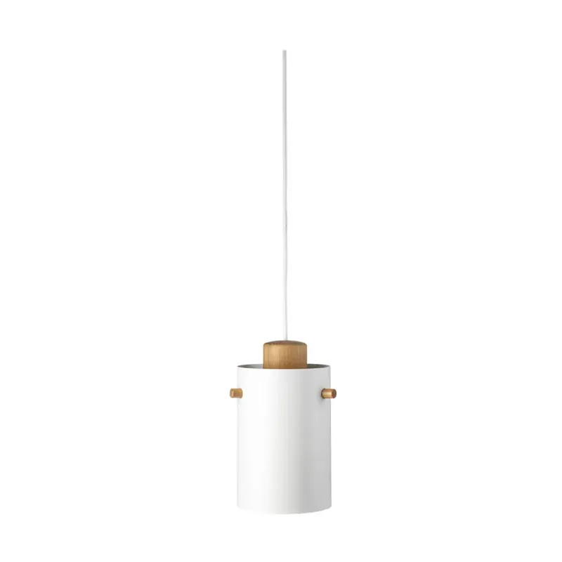 Luxury U10 Asnæs pendant, Oak nature lacquered-white