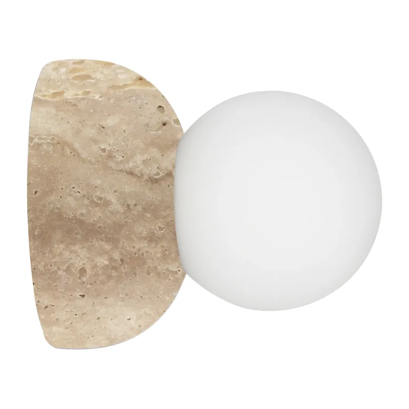 Wholesale Torrano wall lamp/ceiling lamp 13 cm, Travertine
