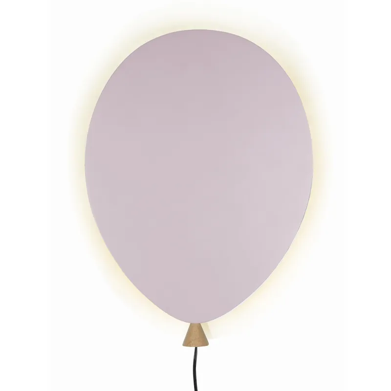Balloon wall lamp, pink-ash Sale