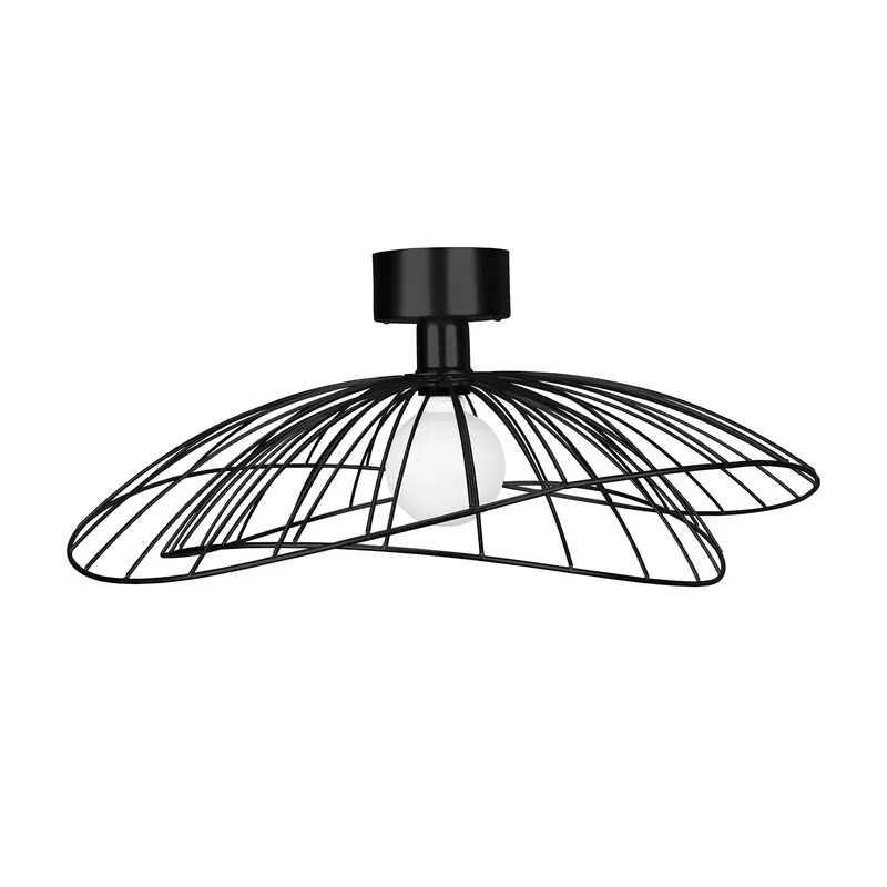 Ray ceiling light, matte black Mega Sale