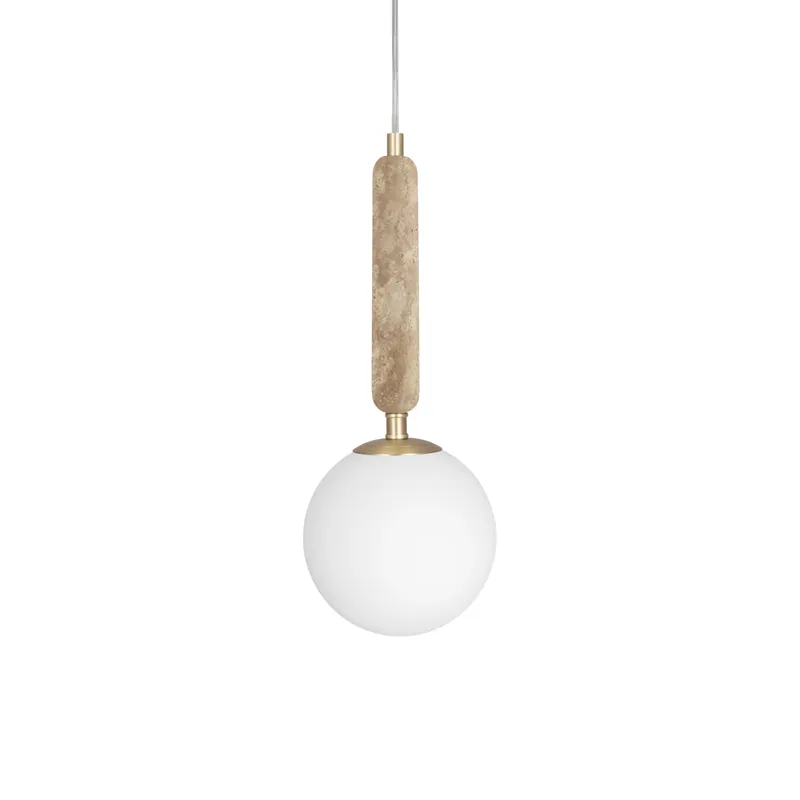 Torrano pendant lamp 15 cm, Travertine Bargain