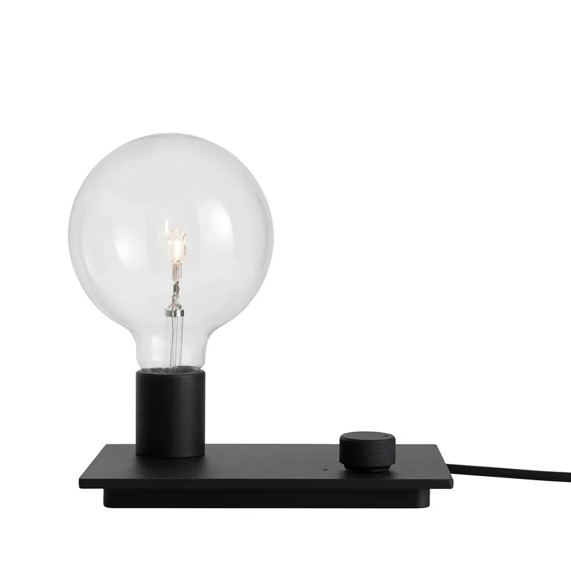 Fan Favorite Control table lamp, black