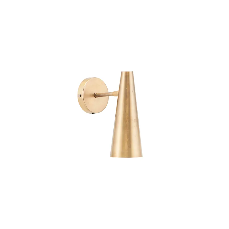 Precise wall lamp brass, 21 cm Bulk Order