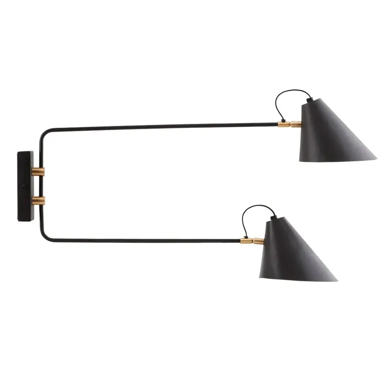 Grab Now Club wall lamp, double arm