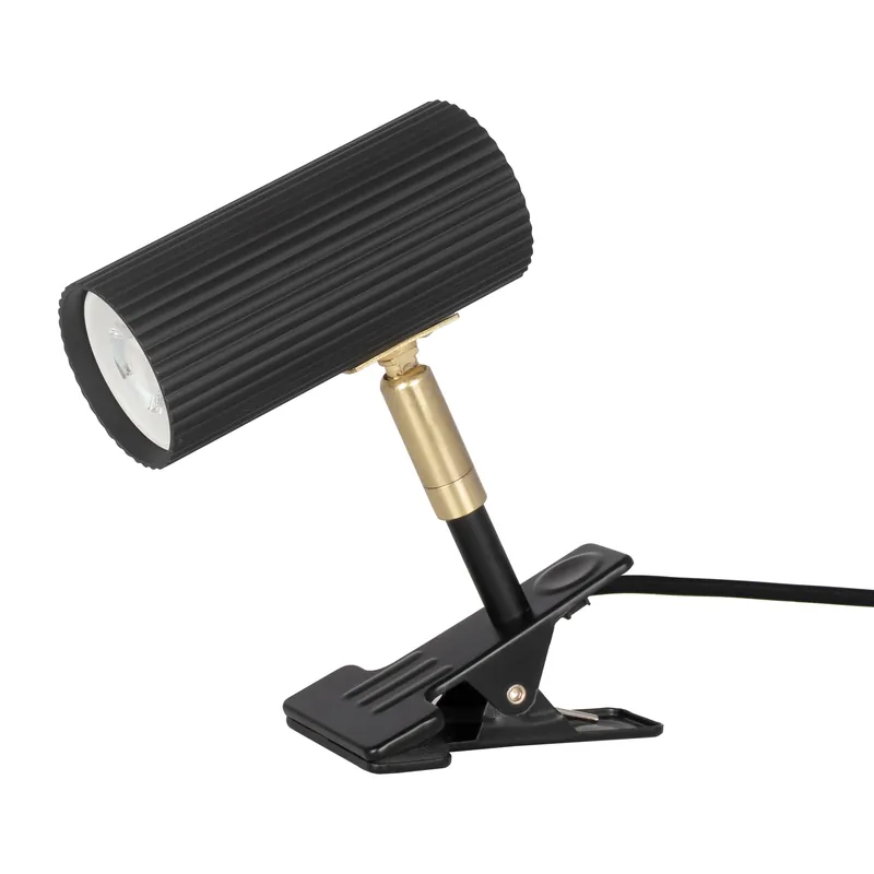 Hubble clamp light, Black While Supplies Last