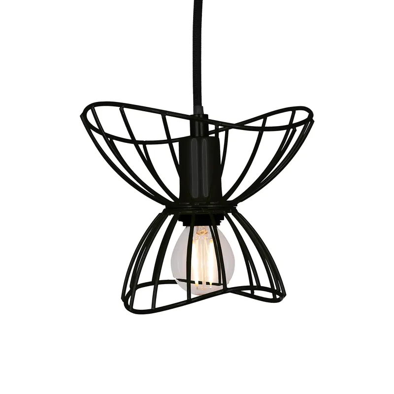 Ray pendant lamp mini Ø16 cm, Black Same Day Shipping