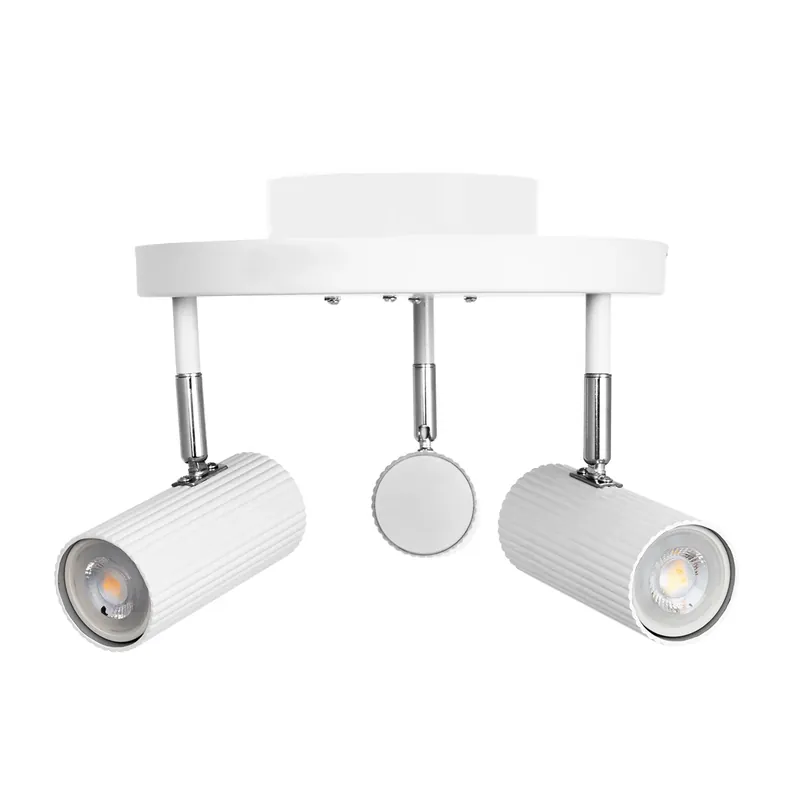 Hot Deal Hubble 3 ceiling lamp, White