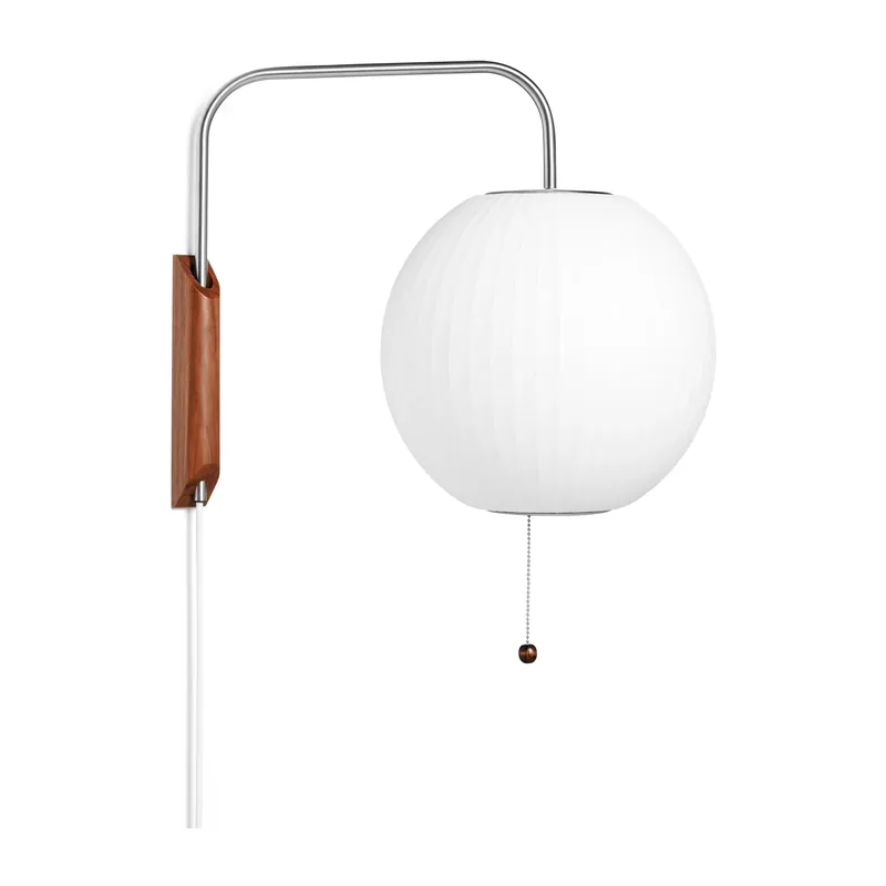 Last Chance Nelson Bubble Ball wall lamp, Off white
