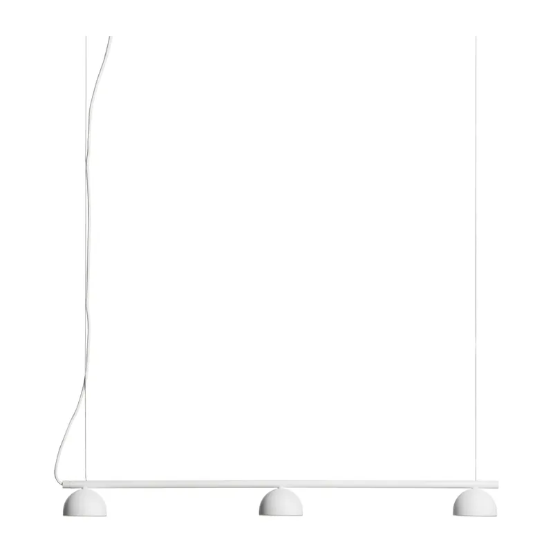 Blush Rail 3 ceiling light, Matt white Save Now