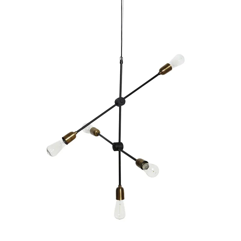 Molecular pendant, 5 light sources Price Cut
