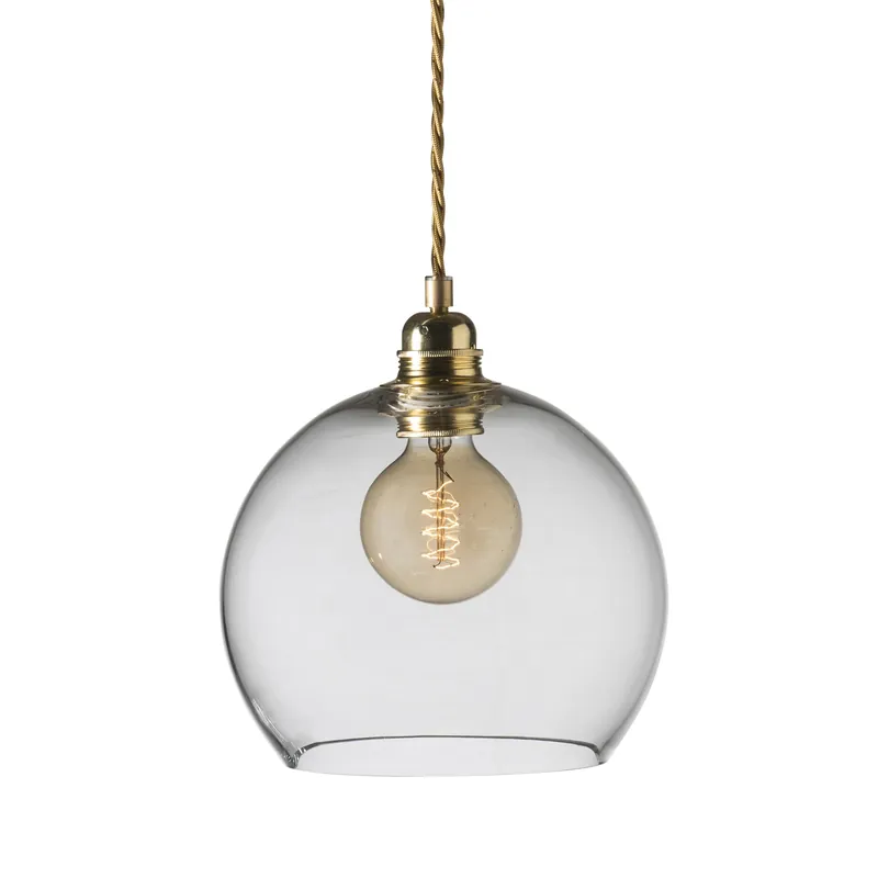 Rowan pendant lamp M, Ø 22 cm, bright coral Grab Now