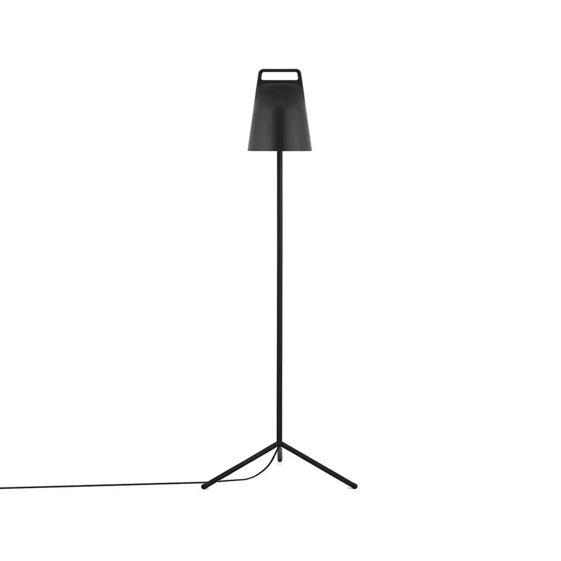 Must Have Stage floor lamp, Black, powder-coated steel