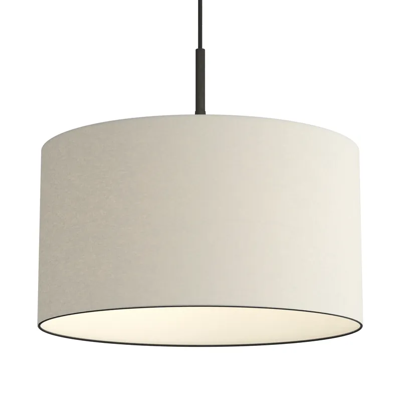Soft pendant lamp Ø40 cm, White wool Viral