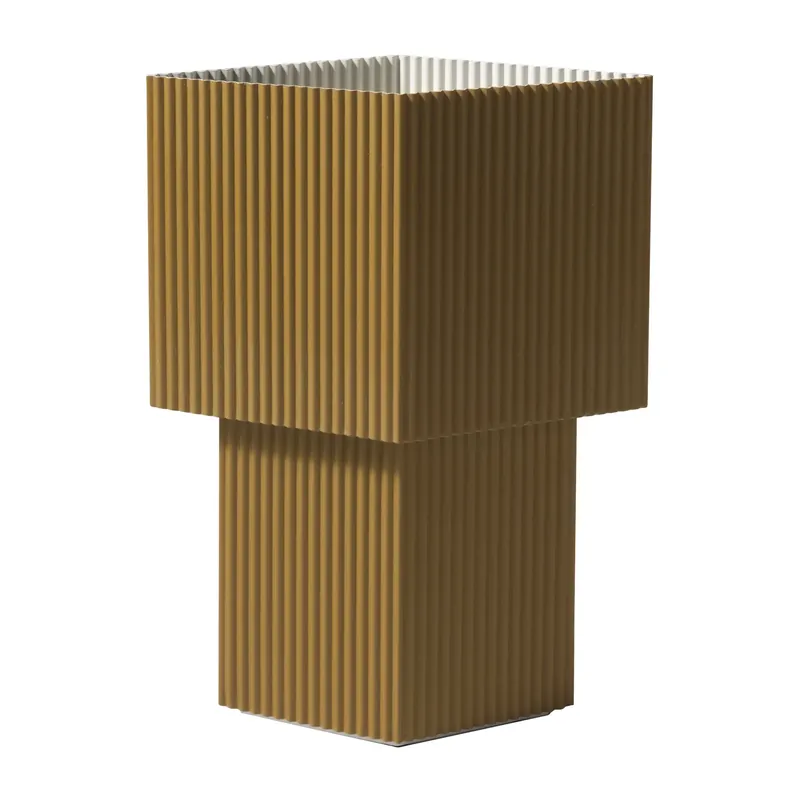 Romb Mini portable table lamp 19 cm, Vanilla Bulk Order