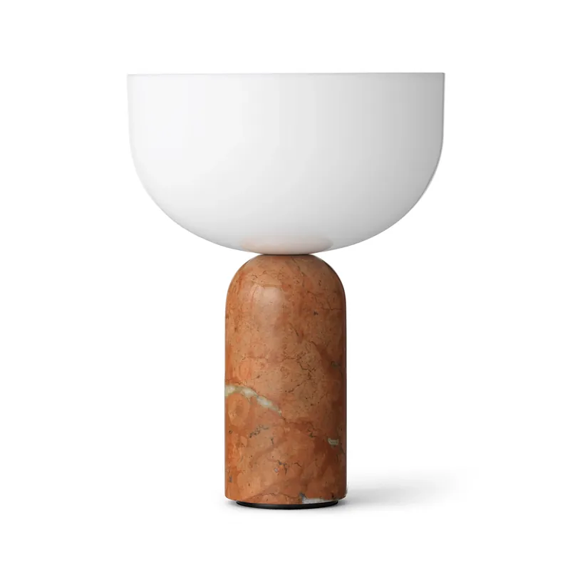 Kizu portable table lamp, White marble Place Order