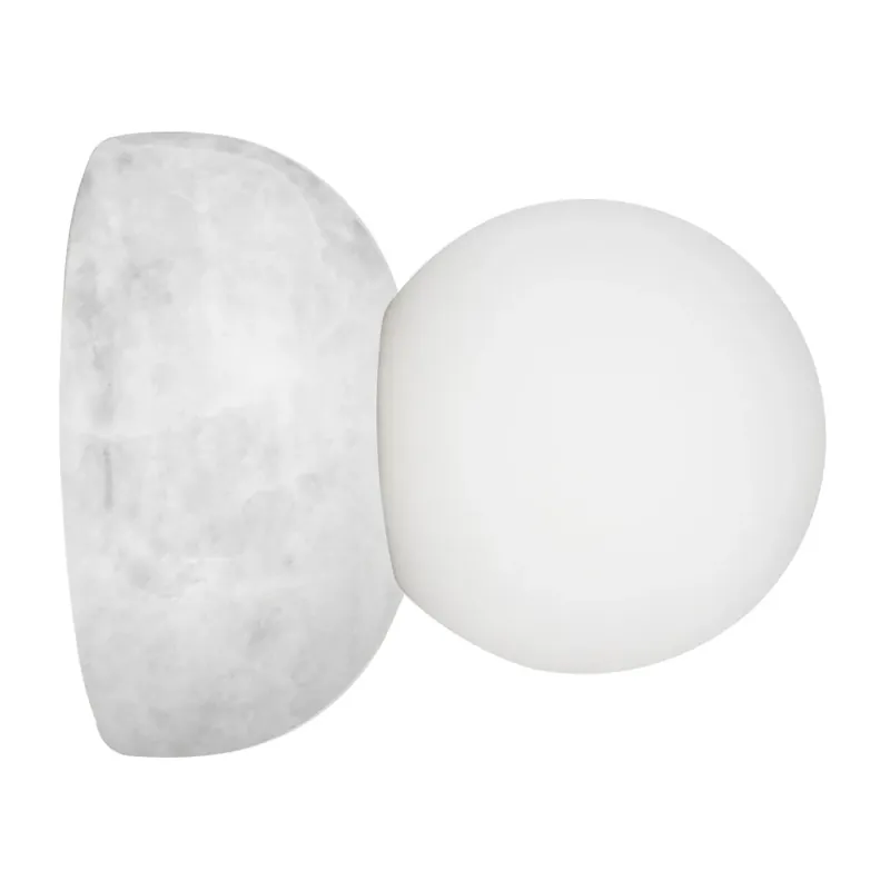 Professional Grade Torrano wall lamp/ceiling lamp 13 cm, Travertine