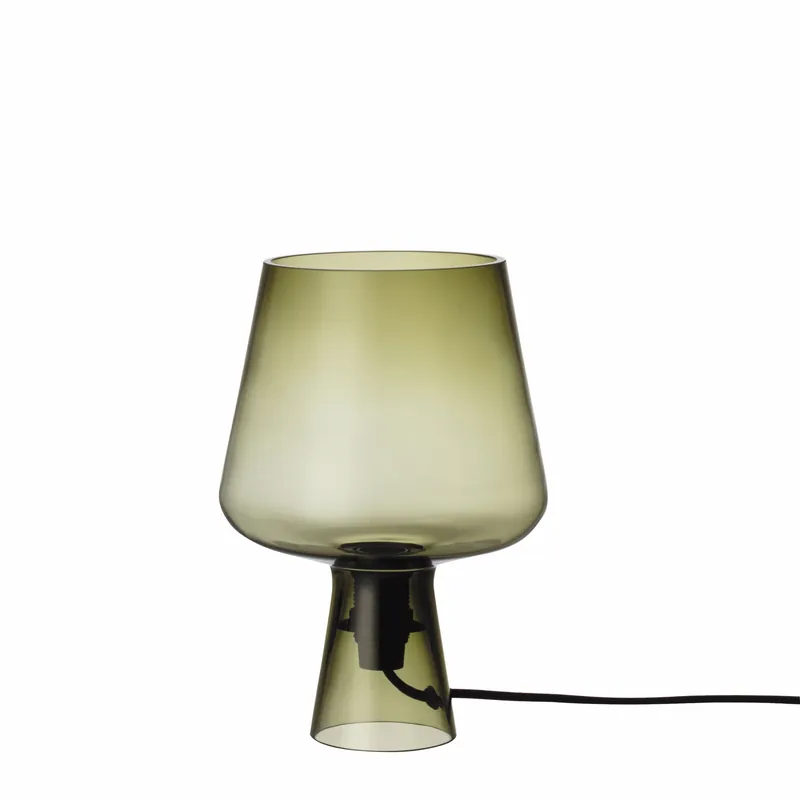 Leimu table lamp 24 cm, moss green Modern