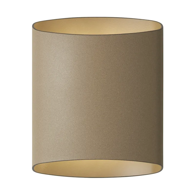Sinne wall lamp, concrete-brass Handmade