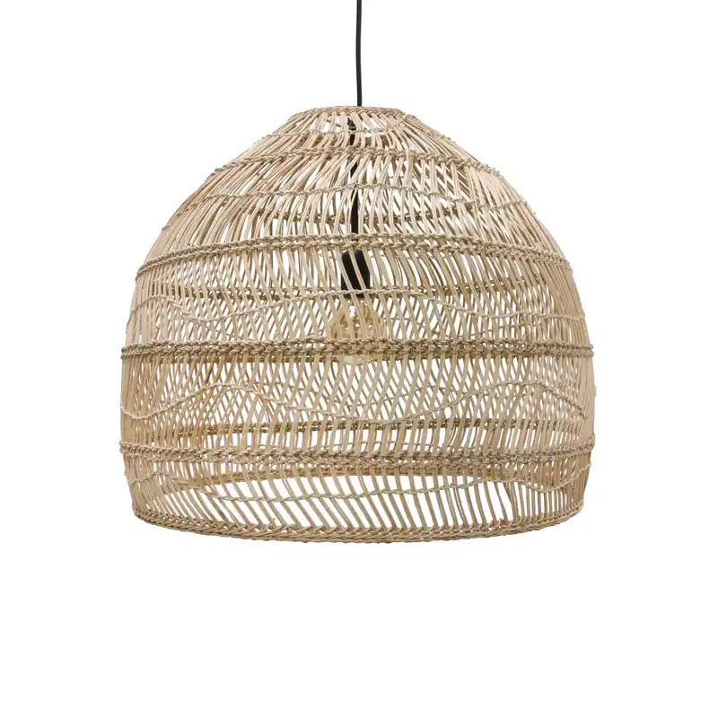 Price Drop HKliving wicker lamp medium, nature