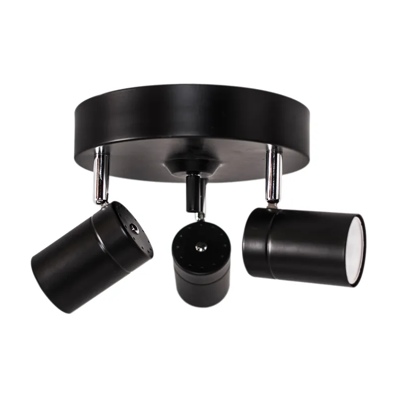 Correct 3 ceiling spotlight, Gold Genuine