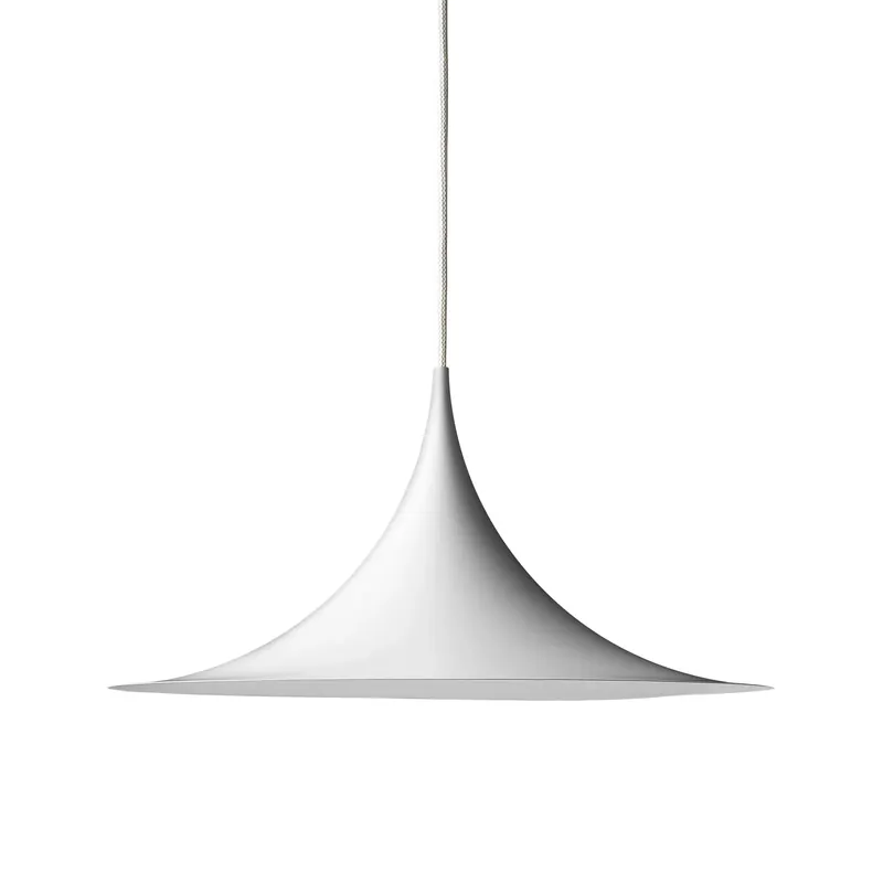 Free Shipping Semi lamp Ø 30 cm, White semi matt