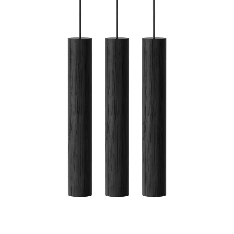 Mega Sale 3 Chimes lamp, black
