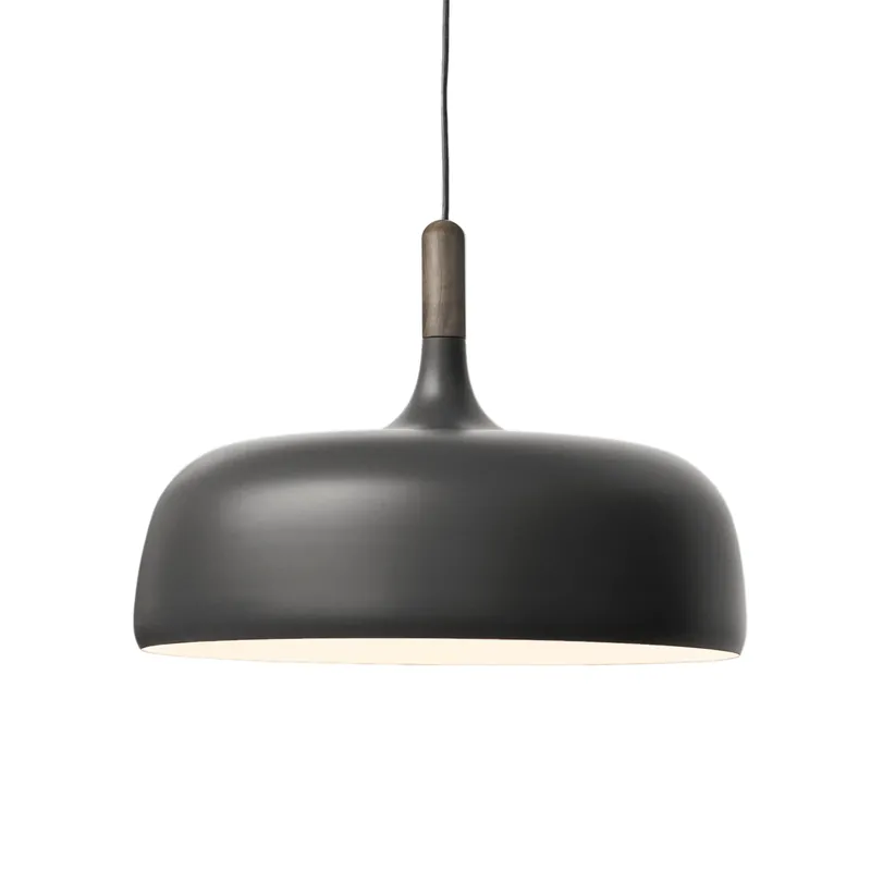 Bargain Acorn pendant lamp, black