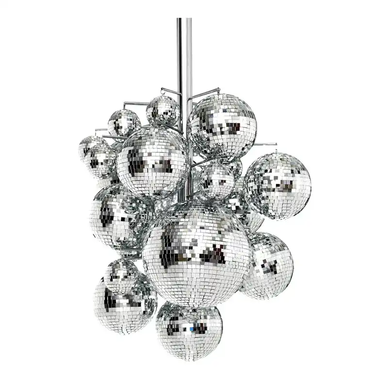 Confetti Chandelier, Chrome In Demand