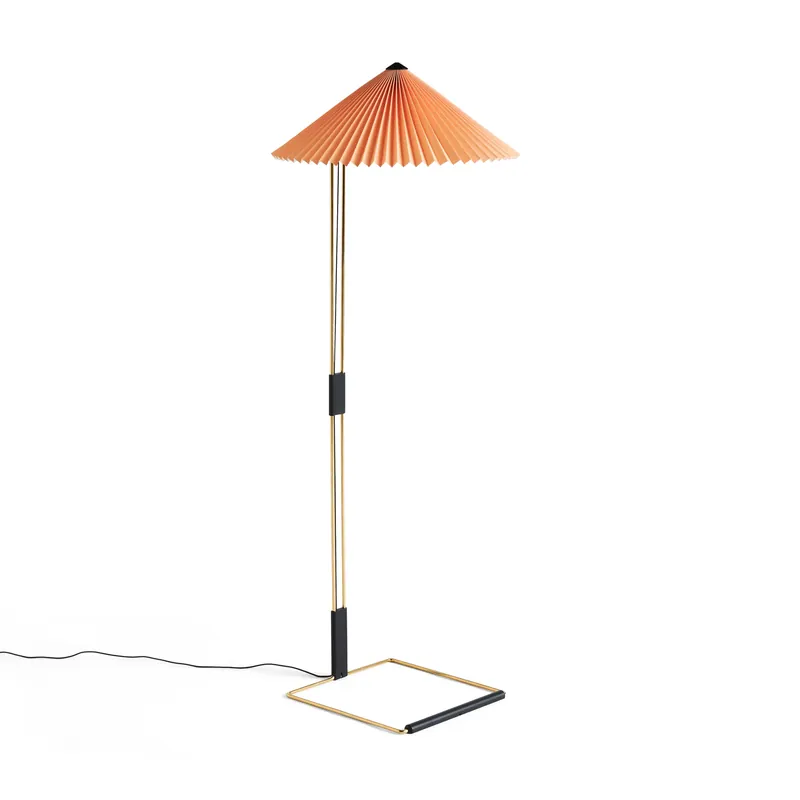 Matin floor floor lamp 129 cm, Yellow Hassle-Free Returns