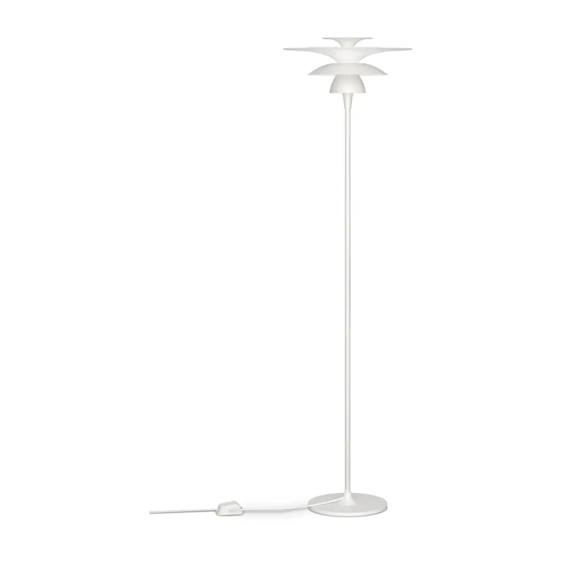 Next Day Delivery Picasso floor lamp 38x140.3 cm, Matt white