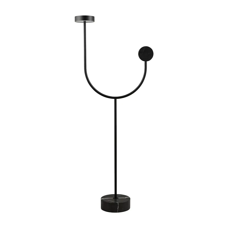 Genuine GRASIL floor lamp 51.5x127.6 cm, Black/black