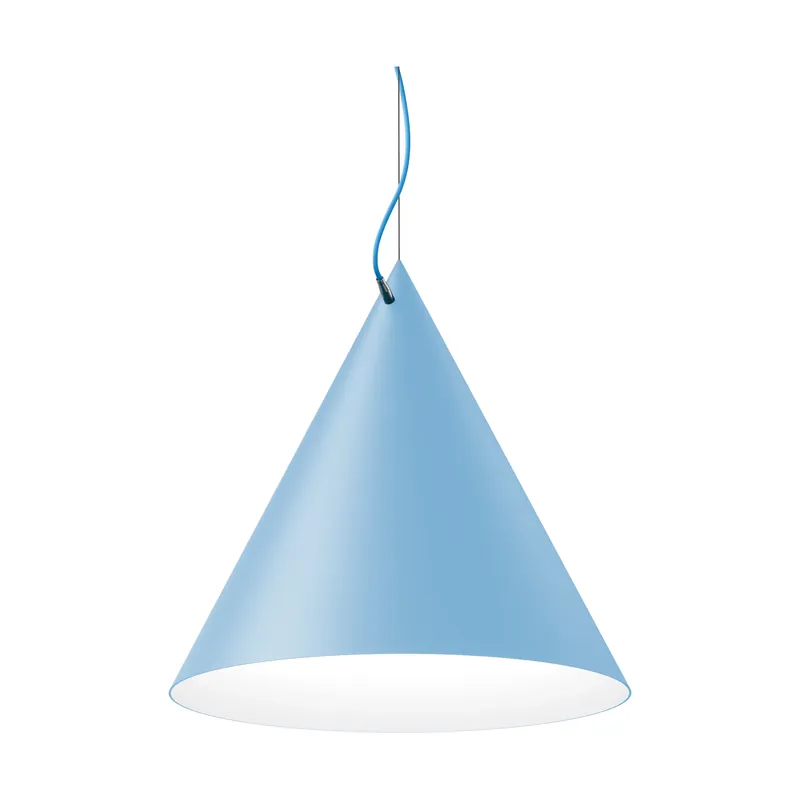 Money Back Guarantee Castor pendant 60 cm, Blue-blue-silver