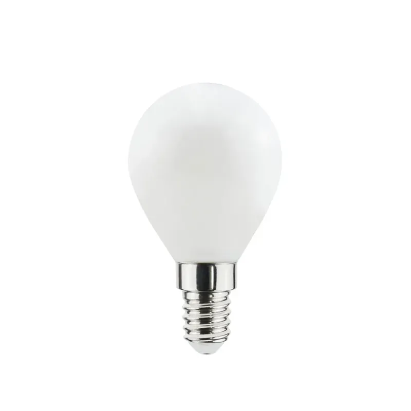 Free Delivery Airam Filament LED dim to warm-globe E14 light source, Opal, p45