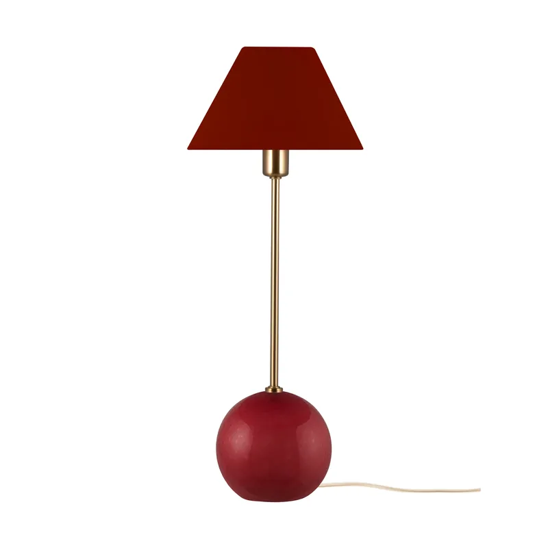 Genuine Iris 20 table lamp, Creme