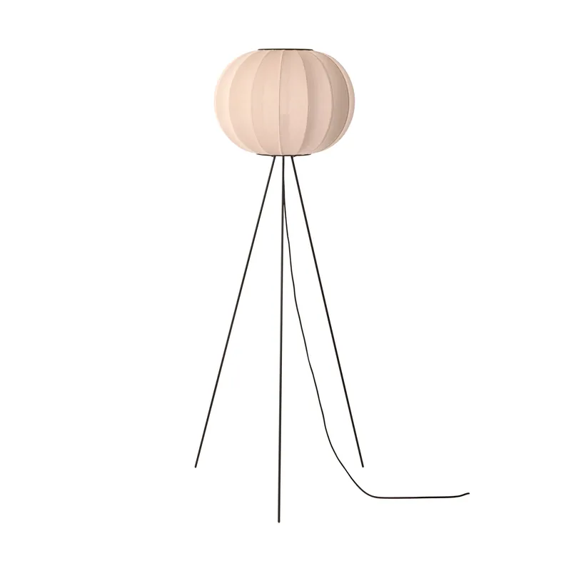 Genuine Knit-Wit 45 Round High floor lamp, Black