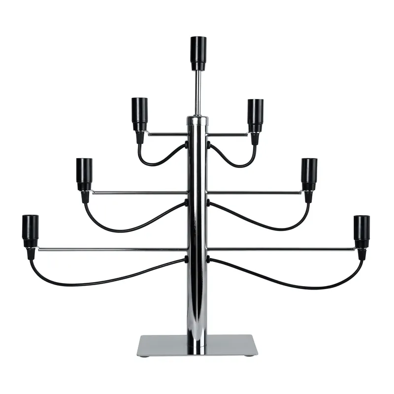 While Supplies Last Milano electric candle holder, brass