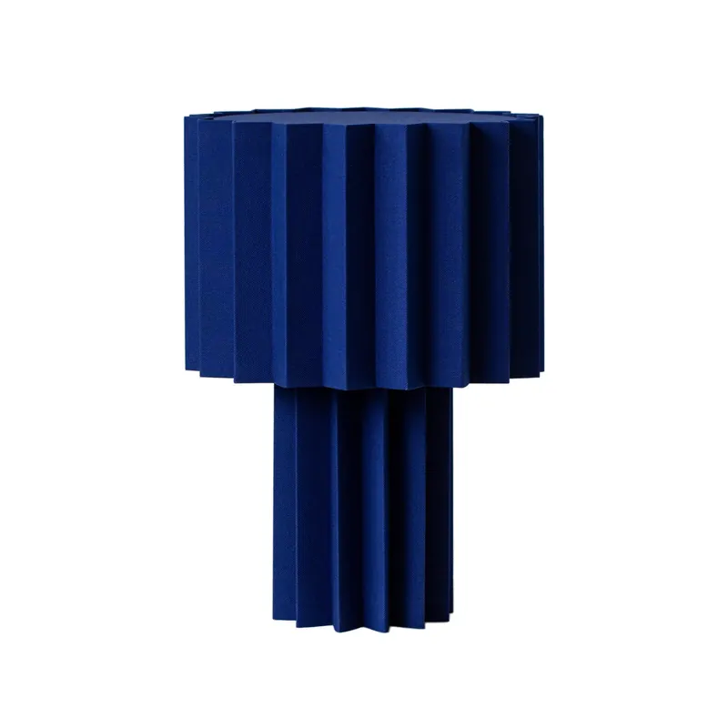 In Demand Plissé table lamp textile, White