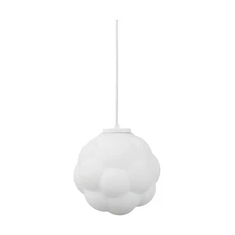 Handmade Bubba pendant lamp Ø25 cm, White