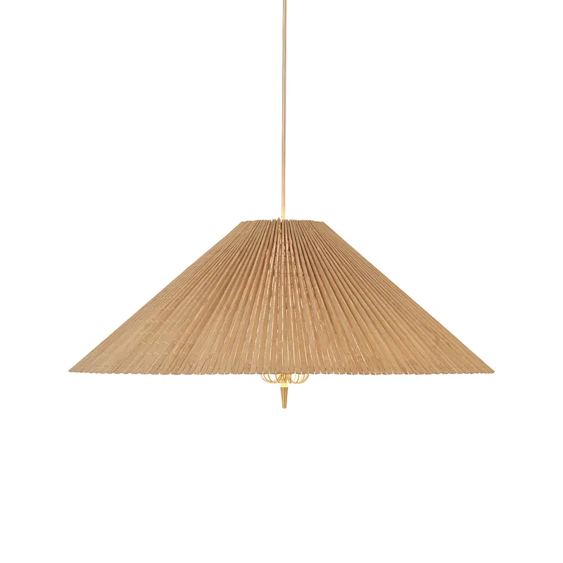 1972 ceiling lamp Ø60 cm, Bambu-brass Crafted