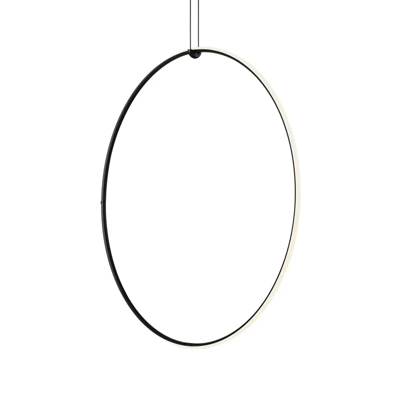 Secure Checkout Arrangements Round pendant, Black, small