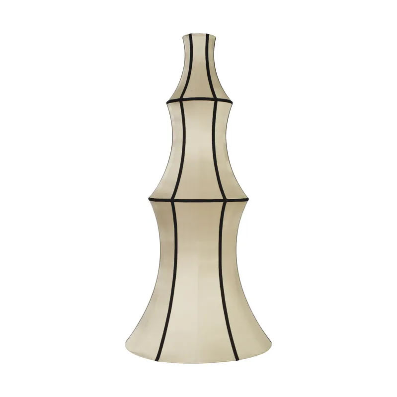 Indochina Classic Long lamp shade, Kit-black Exclusive