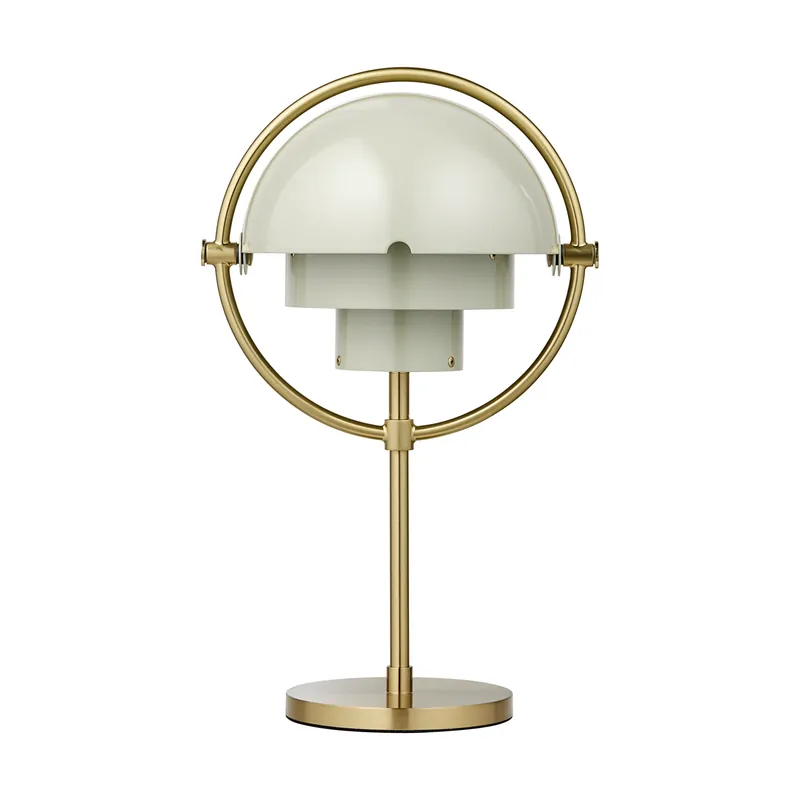 Trusted Brand Multi-Lite portable lamp, Black semi matte-brass
