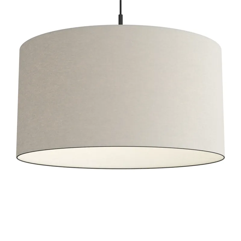 Deal Soft pendant lamp Ø57 cm, grey wool