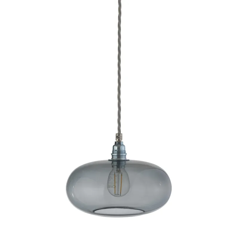 Factory Price Horizon ceiling lamp Ø 21 cm, clear + silver-coloured cord