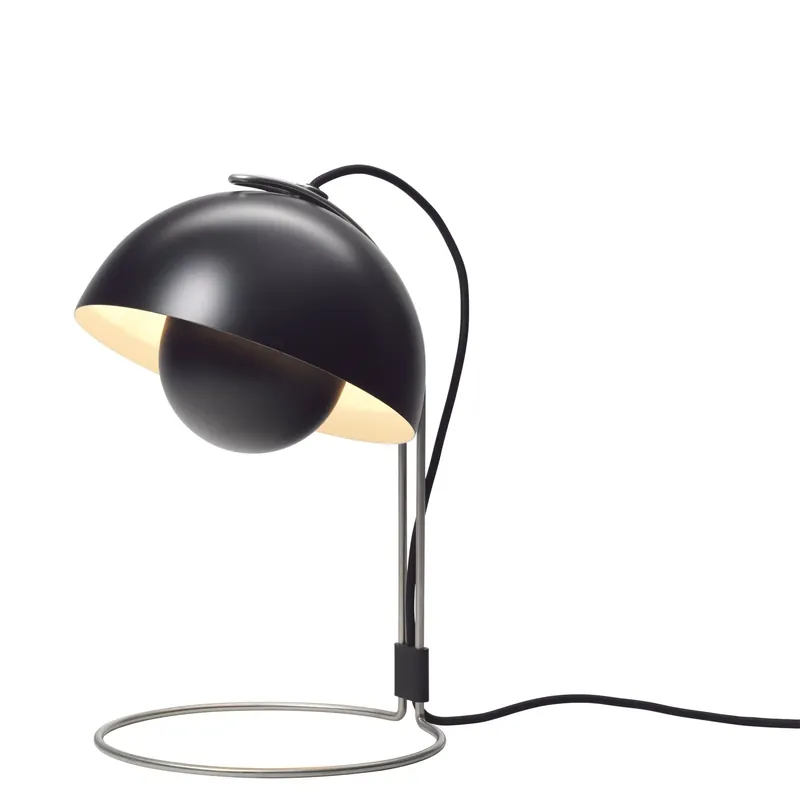 FlowerPot table lamp VP4, Chrome-plated Free Shipping